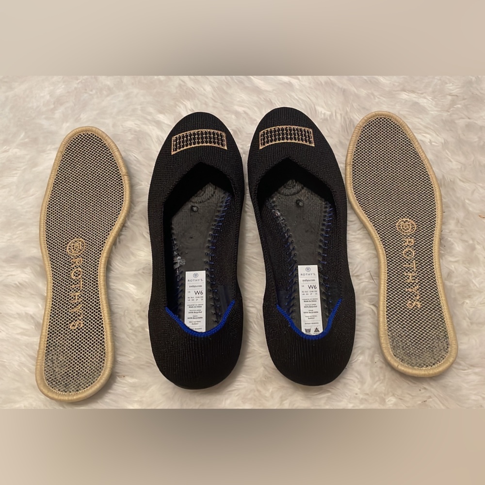 Rothy’s Licorice flats - Picture 2 of 5